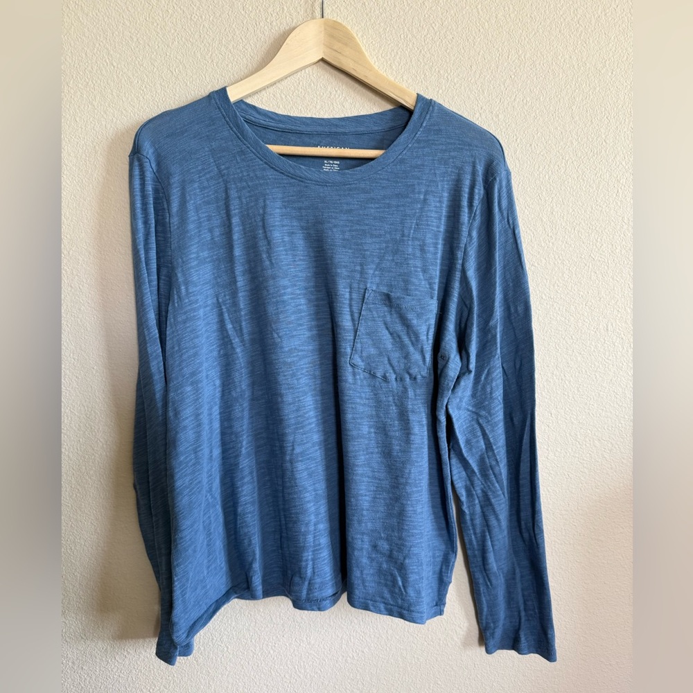 NWT AE Blue Long Sleeve Shirt